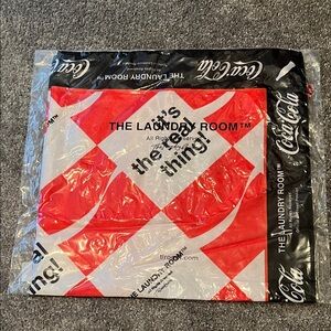 Coca Cola Red and White Diamond Scarf